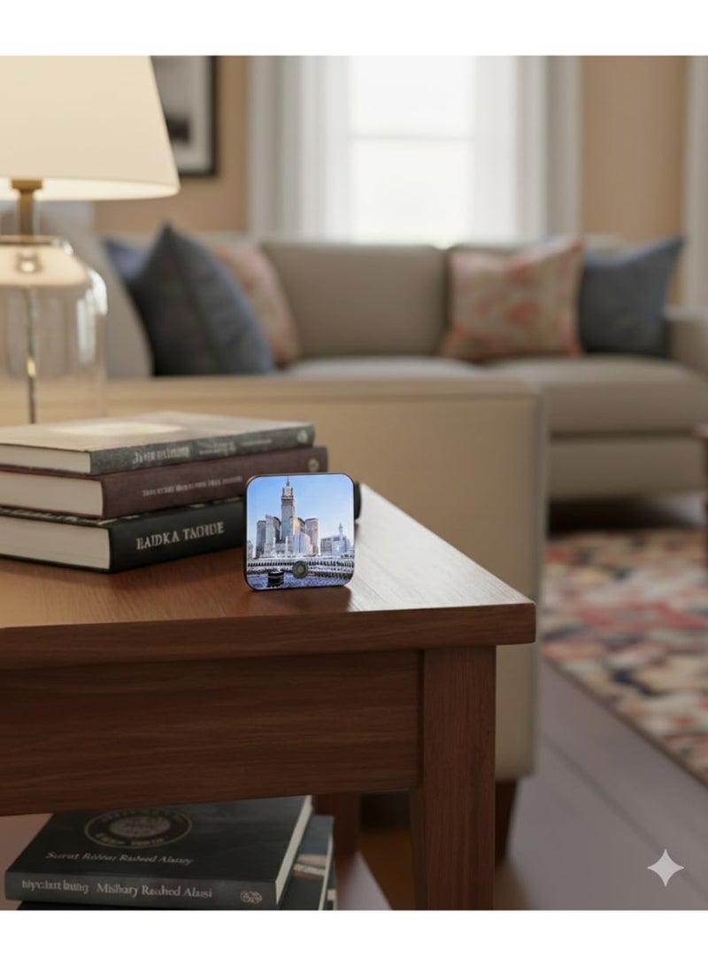 فيريكس مغناطيس للقرآن الكريم مزود بمشغل سور مدمج، مغناطيس ثلاجة صوتي إسلامي مع سور محملة مسبقًا بتلاوة الشيخ مشاري راشد العفاسي، هدية رمضان وعيد الفطر للمسلمين (سورة الملك). - Image 4